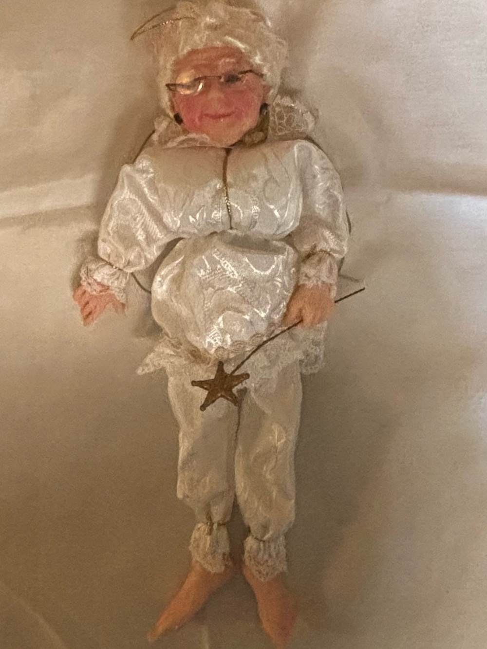 VTG Jaqueline Kent’s With Kurt Adler Sweet Ol Souls Faith Fairy Godmother NIB